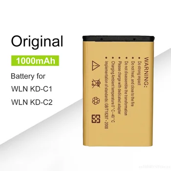 1/2 Бр. WLN Литиево-йонна Резервна батерия от 3.7 На 1000 ма за KD-C1 KD-C2 KD-C1 Plus, Радио, работа на смени батерията