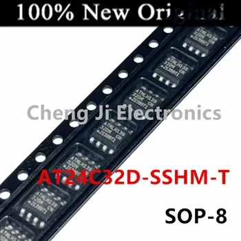 10 бр./лот AT24C32D-SSHM AT24C32D-SSHM-T 32DM SOIC-8 Нова оригинална последователен EEPROM AT24C32D-XHM-T TSSOP-8