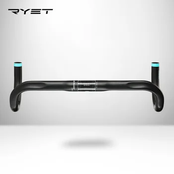 2022 RYET от въглеродни влакна Лост за Шоссейного Наем Drop Bar RHM-Бързо Движение на Ръката Велосипедна Дръжка 31,8 ММ 400/420/440/460 Велосипедни Детайли