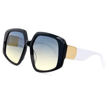 2023 Модни Нередовни Градиентные слънчеви очила с негабаритной рамки в Различни Цветове, Модерни Дамски слънчеви очила за партита на открито