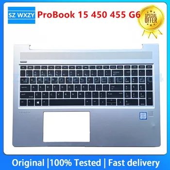 95% Нова Оригинална Клавиатура за лаптоп HP ProBook 15 455 450 G6 С Поставка за Ръце с подсветка US L45090-001 100% Тествани с Бърза доставка