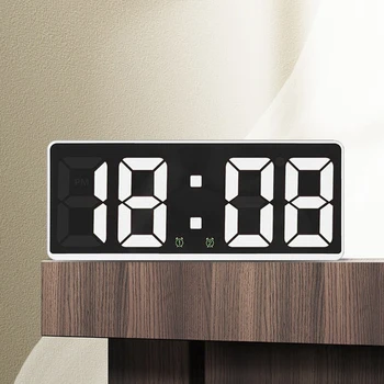 Led Дисплей, с регулируема яркост, преносим температурен digital alarm clock