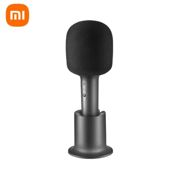 Xiaomi MIJIA K Песен на караоке Микрофон Свързан чрез Bluetooth 5.1 стереозвук DSP чип за намаляване на шума, Батерия с капацитет 2500 mah