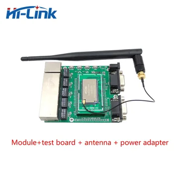 Безплатна Доставка Hi-Link HLK-7688A Прогнозна такса UART сериен порт, wifi модул SPI безжичен MT7688AN чип версия на Openwrt