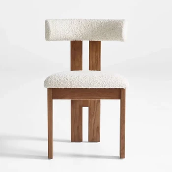 Дизайнерски релаксиращи трапезни столове в скандинавски стил, на Трона за всекидневната, столове за кафе, маса за Хранене на открито, Релаксираща табуретка, Кухненски Мебели