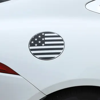 За Jaguar F-TYPE 2013-2022 Фолио PVC Черна Капачка На резервоара на Колата Стикер Стикери на Автомобилни Аксесоари