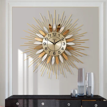 Луксозни стенни часовници в скандинавски стил, уникален модерен дизайн, оригинален домашен декор, часовници с голям размер, Reloj De Pared стикер за стена, Декорация