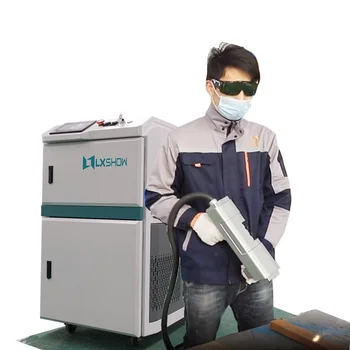 Малогабаритна оптични лазерни чистящая машина LXSHOW за премахване на ръжда от метални CNC-Висока ефективност от Китай