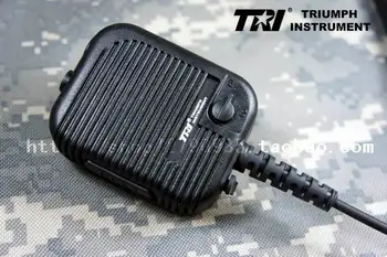Многофункционален тактически ръчен микрофон Tri PRC-152, висока и ниска сила на звука Thales 148 (черен)