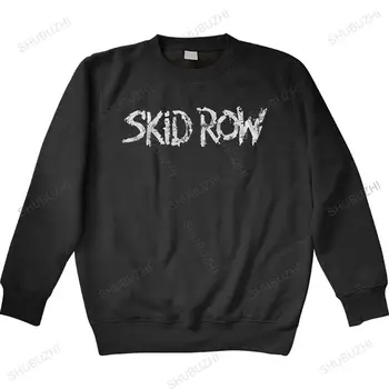 мъжки блузи с високо качество с логото на Skid Row, hoody за възрастни, хеви Метъл, Хип-хоп, Прости Върхове с Сращиванием, ежедневни hoody с кръгло Деколте