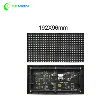 най-ниската цена 6 мм P6 SMD RGB Пълноцветен led панел на Модула на дисплея 32x16 192 пиксела x 96 mm