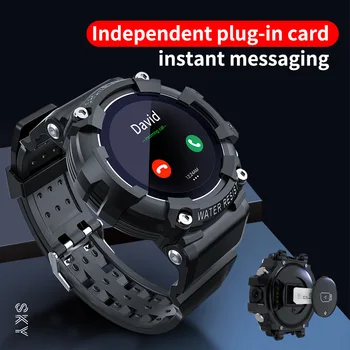 Нова мода SKY телефонна карта часовници СИМ-карта 4G предизвикателство музика, фотография, спортни часовници безплатна доставка