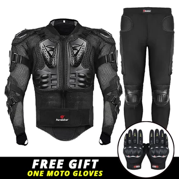 Нова Мотоциклетът яке, за мъже мотоциклетът броня за цялото тяло, мотокрос, мотокуртка, панталони за езда, защита за мотоциклет, Размер S-5XL