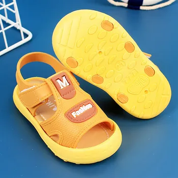 Сандали за бебета момичета и момчета Комфорт Премиум-клас, лятна Ежедневни плажни обувки за по-големи момичета, Сандали, размер 5, бейзболни пълзящи сандали