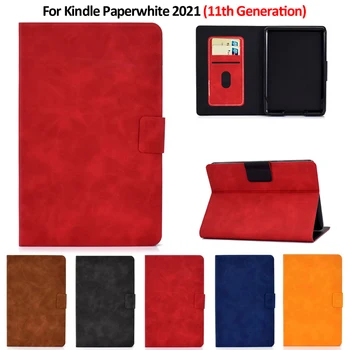 Тънък Калъф За Kindle Paperwhite 2021 Case Funda Калъф за таблет 11-то Поколение с Пълен Корпус За Etui Kindle Paperwhite 5 Case Корпуса 2021