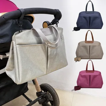 Чанта за памперси за майки, Органайзер за детска количка, Bebe Care, по-голямата голям чанта за памперси за бременни, водоустойчив Количка, Аксесоар